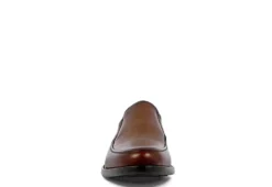 Florsheim Mens Midtown Moc Toe Slip On Oxford - Cognac -Fashion Men Shoe Store US 01 300008 02