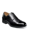 Florsheim Mens Midtown Wingtip Oxford - Black -Fashion Men Shoe Store US 01 300009 00