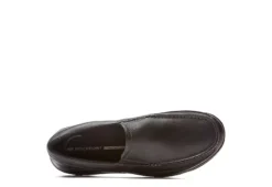Rockport Mens Junction Point Slip On Oxford - Black -Fashion Men Shoe Store US 01 310085 02