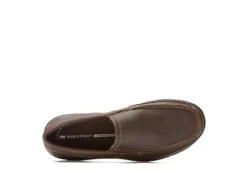 Rockport Mens Junction Point Slip On Oxford - Brown 11 Rockport Mens Junction Point Slip On Oxford - Brown -Fashion Men Shoe Store US 01 311280 02