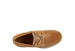 Margaritaville Mens Anchor Boat Shoe - Tan 14 Margaritaville Mens Anchor Boat Shoe - Tan -Fashion Men Shoe Store US 01 315175 05