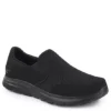 Skechers Mens Mcallen Slip Resistant Work Shoe - Black