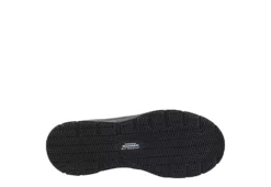 Skechers Mens Mcallen Slip Resistant Work Shoe - Black -Fashion Men Shoe Store US 01 318033 06