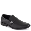 Perry Ellis Mens Oran Slip On Oxford - Black -Fashion Men Shoe Store US 01 322148 00