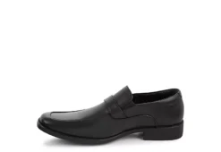 Perry Ellis Mens Oran Slip On Oxford - Black -Fashion Men Shoe Store US 01 322148 03