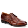 Florsheim Mens Midtown Cap Toe Oxford - Cognac -Fashion Men Shoe Store US 01 324060 00