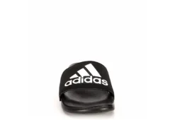 Adidas Mens Adilette Logo Slide Sandal - Black -Fashion Men Shoe Store US 01 331145 02
