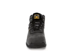Work Master Mens Colorado Steel Toe Work Boot - Black 11 Work Master Mens Colorado Steel Toe Work Boot - Black -Fashion Men Shoe Store US 01 355061 02