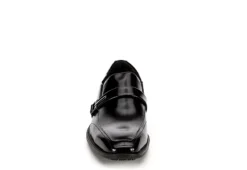 Stacy Adams Mens Abram Moc Toe Bit Slip On Oxford - Black -Fashion Men Shoe Store US 01 420070 02