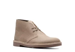 Clarks Mens Bushacre 2 Chukka Boot - Taupe