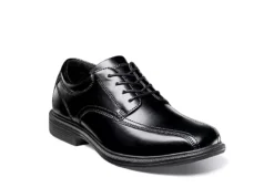 Nunn Bush Mens Bartole Street Bike Toe Oxford - Black
