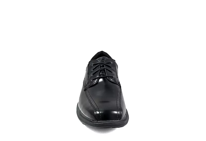 Nunn Bush Mens Bartole Street Bike Toe Oxford - Black 5 Nunn Bush Mens Bartole Street Bike Toe Oxford - Black - Image 3