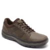 Rockport Mens Get Your Kicks Mudguard Blucher Sneaker - Dark Brown -Fashion Men Shoe Store US 01 500523 00