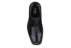 Dockers Mens Irving Slip Resistant Work Shoe - Black -Fashion Men Shoe Store US 01 500649 04