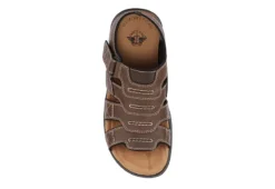 Dockers Mens Shorewood Outdoor Sandal - Brown -Fashion Men Shoe Store US 01 500650 04