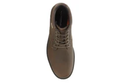 Rockport Mens Rugged Bucks Waterproof Chukka Boot - Tan 12 Rockport Mens Rugged Bucks Waterproof Chukka Boot - Tan -Fashion Men Shoe Store US 01 500679 03