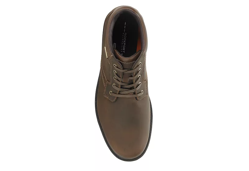 Rockport Mens Rugged Bucks Waterproof Chukka Boot - Tan 6 Rockport Mens Rugged Bucks Waterproof Chukka Boot - Tan - Image 4
