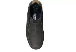 Nunn Bush Mens Quest Moc Toe Slip On Oxford - Dark Grey 14 Nunn Bush Mens Quest Moc Toe Slip On Oxford - Dark Grey -Fashion Men Shoe Store US 01 500697 05