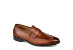 Thomas & Vine Mens Bishop Penny Loafer Oxford - Cognac