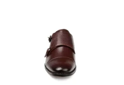 Thomas & Vine Mens Calvin Monk Strap Oxford - Brown -Fashion Men Shoe Store US 01 500744 02