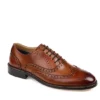 Thomas & Vine Mens Franklin Wingtip Oxford - Cognac -Fashion Men Shoe Store US 01 500761 00