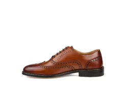 Thomas & Vine Mens Franklin Wingtip Oxford - Cognac -Fashion Men Shoe Store US 01 500761 03