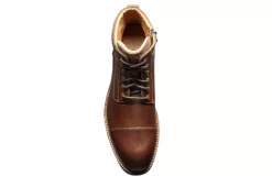 Florsheim Mens Lodge Cap Toe Lace-up Boot - Chestnut 14 Florsheim Mens Lodge Cap Toe Lace-up Boot - Chestnut -Fashion Men Shoe Store US 01 500781 05