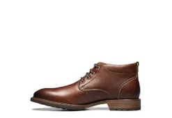 Florsheim Mens Lodge Plain Toe Chukka Boot - Chestnut -Fashion Men Shoe Store US 01 500784 03