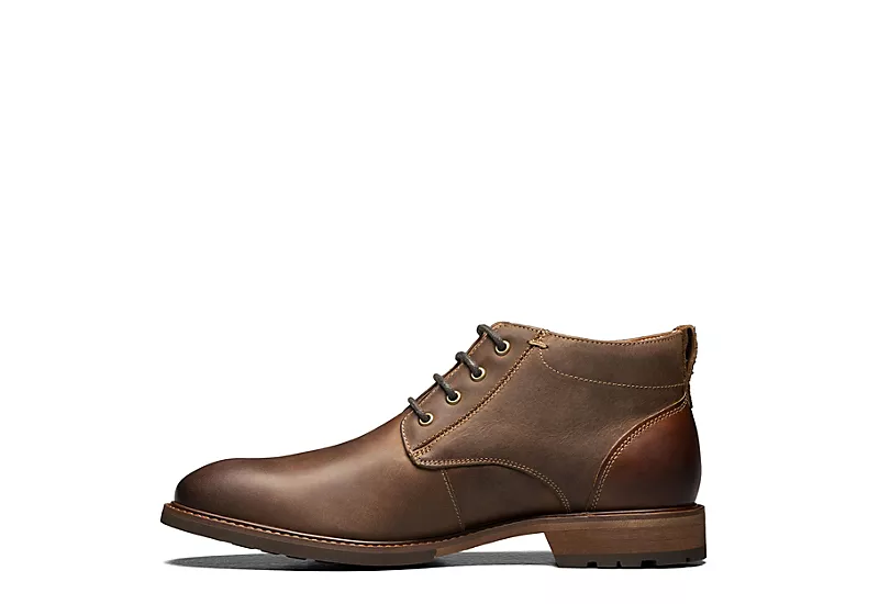 Florsheim Mens Lodge Plain Toe Chukka Boot - Brown 6 Florsheim Mens Lodge Plain Toe Chukka Boot - Brown - Image 4