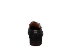 Florsheim Mens Sorrento Plain Toe Single Monk Strap Oxford - Black -Fashion Men Shoe Store US 01 500806 04