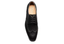 Florsheim Mens Sorrento Wingtip Oxford - Black -Fashion Men Shoe Store US 01 500808 05
