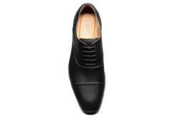 Florsheim Mens Sorrento Cap Toe Oxford - Black -Fashion Men Shoe Store US 01 500810 05