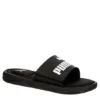 Puma Mens Royal Cat Memory Slide Sandal - Black -Fashion Men Shoe Store US 01 501203 00