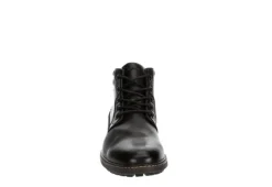 Restoration Mens Parker Chukka Boot - Black -Fashion Men Shoe Store US 01 501303 02