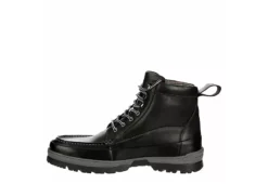 Franco Fortini Mens Montana Lace-up Boot - Black -Fashion Men Shoe Store US 01 501324 03