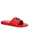 Champion Mens Mega Slide Big C Slide Sandal - Red -Fashion Men Shoe Store US 01 501350 00