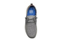 Nunn Bush Mens Brewski Slip On Sneaker - Grey -Fashion Men Shoe Store US 01 501369 05