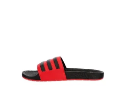 Adidas Mens Adilette Boost Slide Sandal - Red -Fashion Men Shoe Store US 01 501445 03