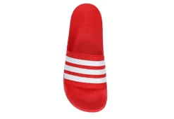 Adidas Mens Adilette Shower Slide Sandal - Red -Fashion Men Shoe Store US 01 501459 05