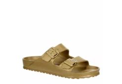 Birkenstock Mens Arizona Essentials Slide Sandal - Gold