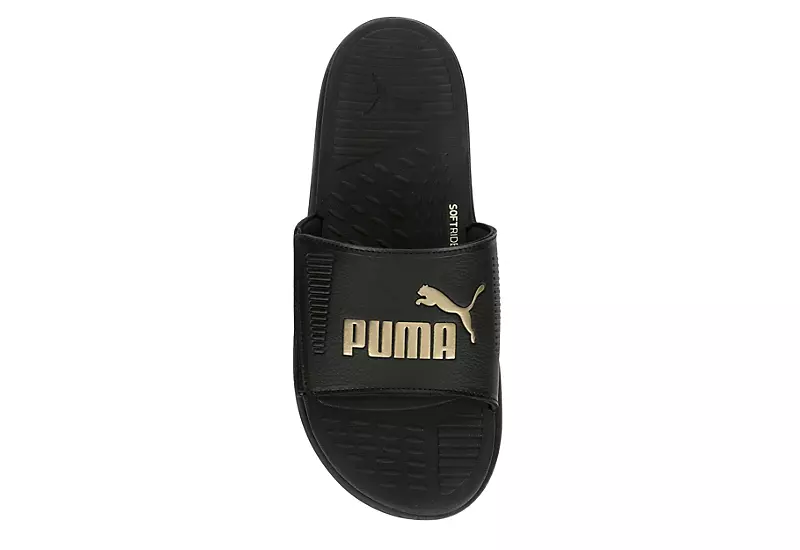 Puma Mens Softride Slide Sandal - Black 8 Puma Mens Softride Slide Sandal - Black - Image 6