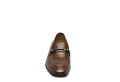 Stacy Adams Mens Ferdinand Moc Toe Slip On Oxford - Cognac -Fashion Men Shoe Store US 01 501552 02