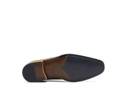 Stacy Adams Mens Torrance Plain Toe Double Monk Strap Oxford - Cognac -Fashion Men Shoe Store US 01 501559 06