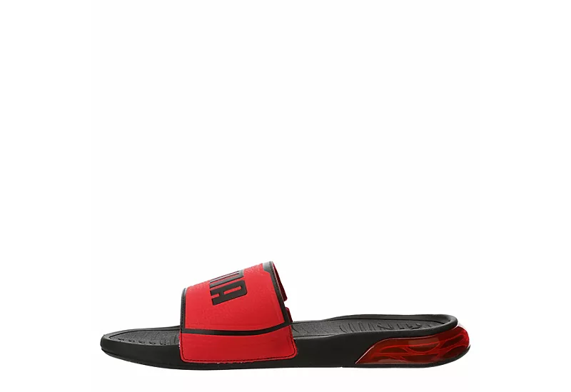 Puma Mens Viz-cat Slide Sandal - Red 6 Puma Mens Viz-cat Slide Sandal - Red - Image 4