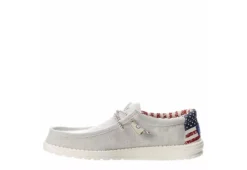 Heydude Mens Wally Slip On Sneaker - White -Fashion Men Shoe Store US 01 501573 03