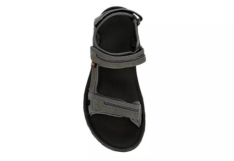 Teva Mens Hudson Outdoor Sandal - Grey 8 Teva Mens Hudson Outdoor Sandal - Grey - Image 6