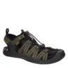 Keen Mens Drift Creek H2 Outdoor Sandal - Olive -Fashion Men Shoe Store US 01 501584 00