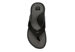 Reef Mens San Onofre Flip Flop Sandal - Black -Fashion Men Shoe Store US 01 501590 05
