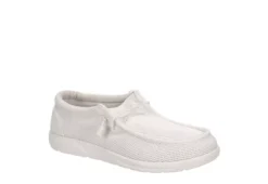 Reef Mens Cushion Coast Slip On Sneaker - White