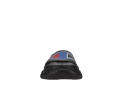Champion Mens Meloso Squish Slide Sandal - Black -Fashion Men Shoe Store US 01 501601 02
